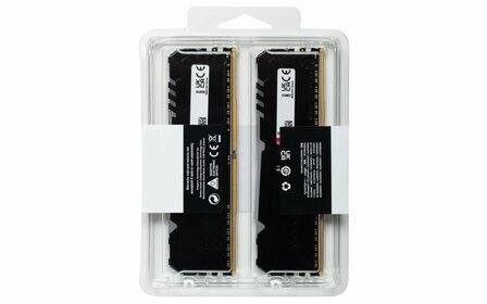 Kingston Fury Beast RGB | 16GB 2x8GB DDR4 | 3600MHz | DIMM | CL17 | Geheugenmodule | RAM