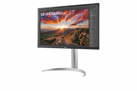 LG 27UP85NP-W computer monitor 68,6 cm (27&quot;) 3840 x 2160 Pixels 4K Ultra HD LED Zilver