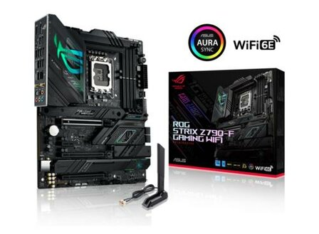 ASUS ROG STRIX Z790-F GAMING WIFI | Socket LGA 1700 | Intel Z790 | 4xDDR5 | ATX | Moederbord