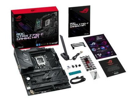 ASUS ROG STRIX Z790-F GAMING WIFI | Socket LGA 1700 | Intel Z790 | 4xDDR5 | ATX | Moederbord