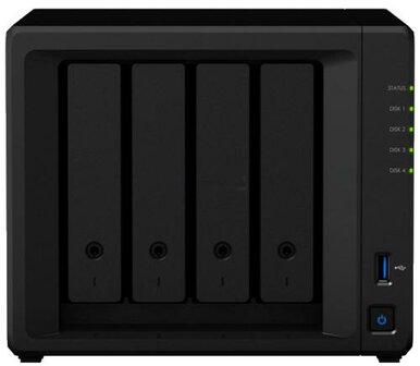 Synology DiskStation DS423+ data-opslag-server NAS Rack (8U) Ethernet LAN Zwart J4125