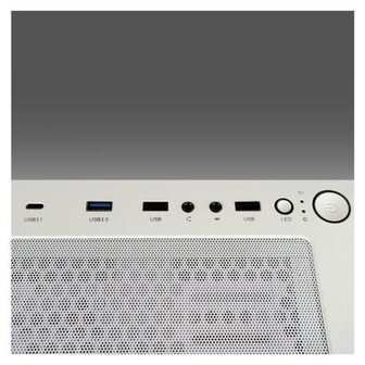 LC-Power White Wanderer X RGB | Midi Tower Case | Wit