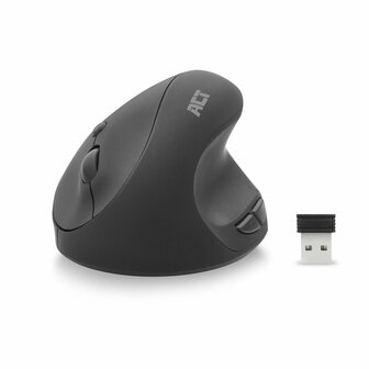 ACT AC5101 Ergo | Draadloze Muis | RF-Draadloos | 1000 DPI | Grijs