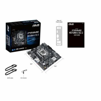 ASUS PRIME H510M-K R2.0 | Socket LGA 1200 | Intel H470 | 4xDDR4 | Micro-ATX | Moederbord