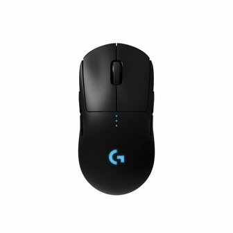 Logitech G Pro | Ambidextrous Draadloze Gaming Muis | RF-Draadloos | 25.600 DPI | Zwart