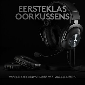 Logitech G Pro X | Bedraade Over-ear Gaming Headset | USB-A &amp; 3.5mm | Zwart
