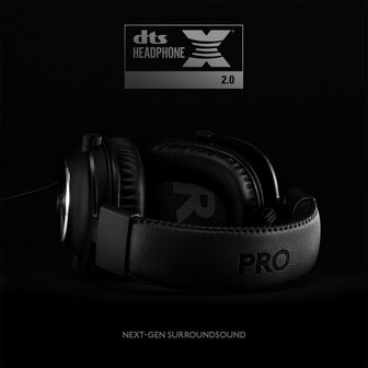 Logitech G Pro X | Bedraade Over-ear Gaming Headset | USB-A &amp; 3.5mm | Zwart