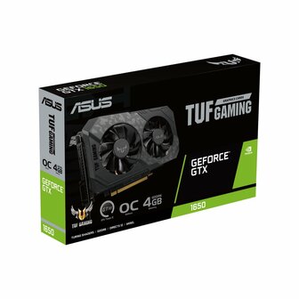 ASUS TUF Gaming TUF-GTX1650-O4GD6-P-V2-GAMING NVIDIA GeForce GTX 1650 4 GB GDDR6