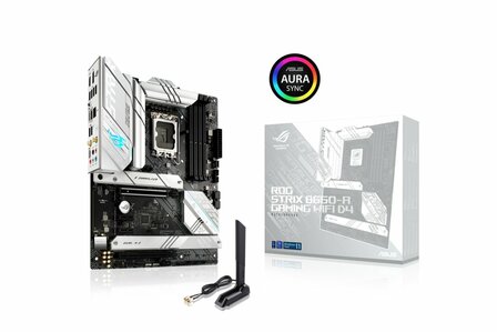 ASUS ROG STRIX B660-A GAMING WIFI D4 | Socket LGA 1700 | Intel B660 | 4xDDR4 | ATX | Moederbord