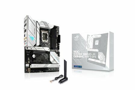ASUS ROG STRIX B660-A GAMING WIFI D4 | Socket LGA 1700 | Intel B660 | 4xDDR4 | ATX | Moederbord