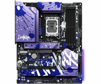 Asrock Z790 LiveMixer | Socket LGA 1700 | Intel Z790 | 4xDDR5 | ATX | Moederbord
