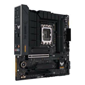 ASUS TUF GAMING B760M-PLUS D4 | Socket LGA 1700 | Intel B760 | 4xDDR4 | Micro-ATX | Moederbord