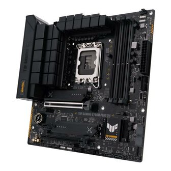 ASUS TUF GAMING B760M-PLUS D4 | Socket LGA 1700 | Intel B760 | 4xDDR4 | Micro-ATX | Moederbord