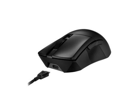 ASUS Gladius III AimPoint | Draadloze Gaming Muis | RF-Draadloos + Bluetooth + USB-A | 36.000 DPI | Zwart