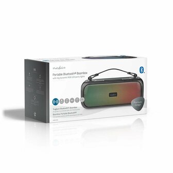 Nedis SPBB316BK | 15 Watt Portable Bluetooth Speaker