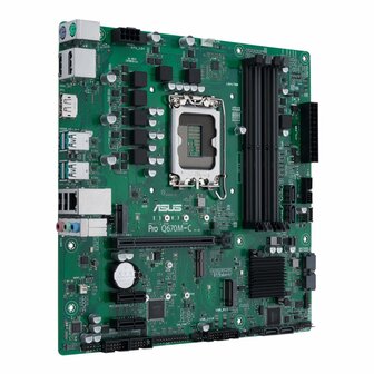 ASUS PRO Q670M-C-CSM | Socket LGA 1700 | Intel Q670 | 4xDDR5 | Micro-ATX | Moederbord