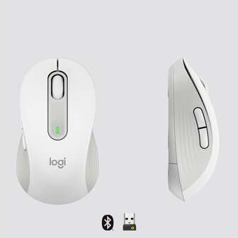 Logitech Signature M650 Draadloze Muis - Wit