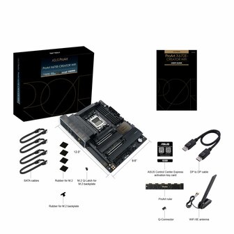 ASUS ProArt X670E-CREATOR WIFI | Socket AM5 | AMD X670 | 4xDDR5 | ATX | Moederbord