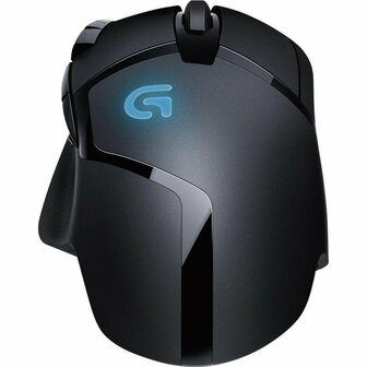 Logitech G402 Hyperion Fury | Bedrade Gaming Muis | USB-A | 4000 DPI | Zwart
