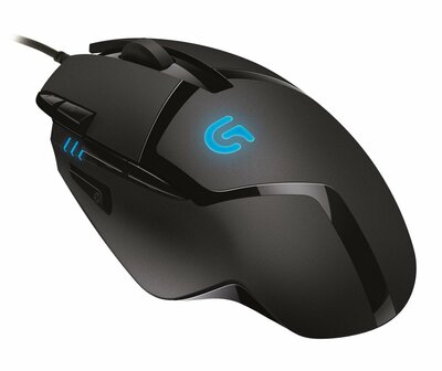 Logitech G402 Hyperion Fury | Bedrade Gaming Muis | USB-A | 4000 DPI | Zwart