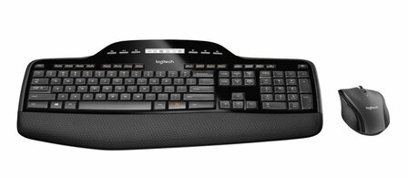 Logitech MK710 Performance toetsenbord Inclusief muis RF Draadloos QWERTZ Duits Zwart