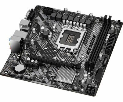 Asrock H610M-HVS/M.2 R2.0 | Socket LGA 1700 | Intel H610 | 4xDDR4 | Micro-ATX | Moederbord
