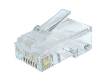 Gembird kabel-connector | RJ-45 | Transparant | LC-8P8C-002/50