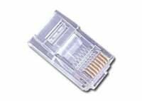 Gembird kabel-connector | RJ45 | 8P8C | Transparant | PLUG3UP6/10
