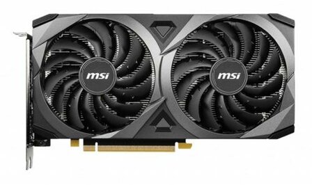 MSI GeForce RTX 3060 VENTUS 2X OC | 12GB GDDR6 VRAM | Videokaart | GPU | Nvidia