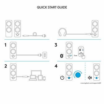 Logitech Z207 Bluetooth-computerspeakers