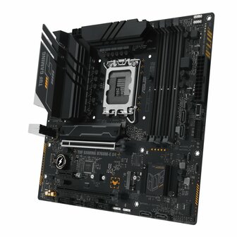 ASUS TUF GAMING B760M-E D4 | Socket LGA 1700 | Intel B760 | 4xDDR4 | Micro-ATX | Moederbord
