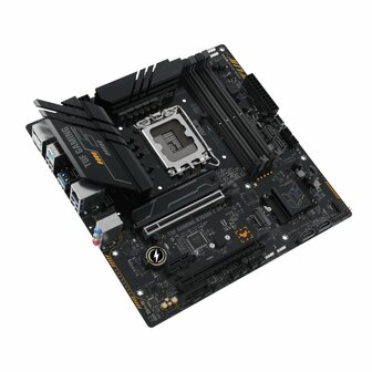 ASUS TUF GAMING B760M-E D4 | Socket LGA 1700 | Intel B760 | 4xDDR4 | Micro-ATX | Moederbord