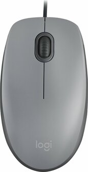 Logitech M110 muis Ambidextrous USB Type-A Optisch 1000 DPI