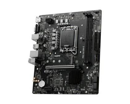 MSI PRO H610M-E | Socket LGA 1700 | Intel H610 | 4xDDR5 | Micro-ATX | Moederbord