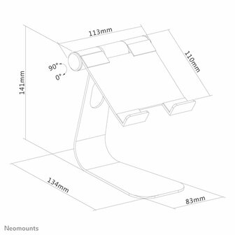 Neomounts Tablethouder | Stand