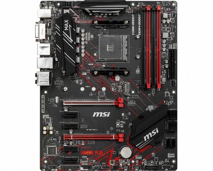MSI B450 GAMING PLUS MAX | Socket AM4 | AMD B450 | 4xDDR4 | ATX | Moederbord