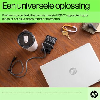 HP 671R2AA | USB-C Notebook Lader | 65 Watt