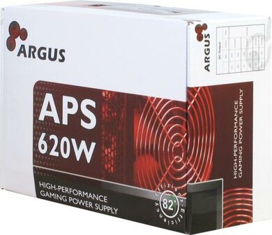 Inter-Tech Argus APS power supply unit 620 W 20+4 pin ATX ATX Zwart