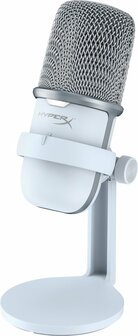 HyperX SoloCast - USB Microphone (White) Wit Microfoon voor spelcomputers