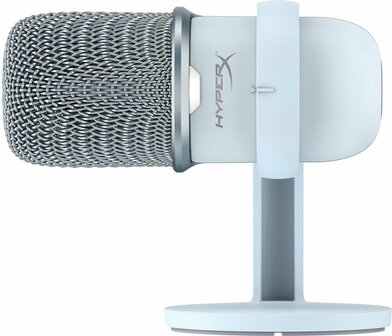 HyperX SoloCast - USB Microphone (White) Wit Microfoon voor spelcomputers