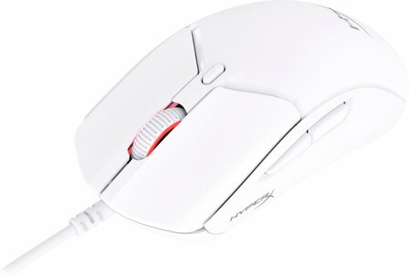 HyperX Pulsefire Haste 2 | Bedrade Gaming Muis | USB-A | 26.000 DPI | Wit