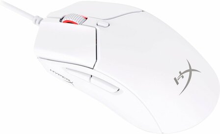 HyperX Pulsefire Haste 2 | Bedrade Gaming Muis | USB-A | 26.000 DPI | Wit