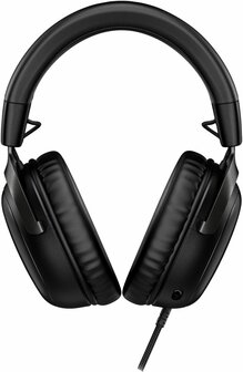 HyperX Cloud III | Bedraade Over-ear Gaming Headset | 3.5mm + USB-A + USB-C | Zwart