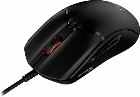 HyperX Pulsefire Haste 2 | Bedrade Gaming Muis | USB-A | 26.000 DPI | Zwart