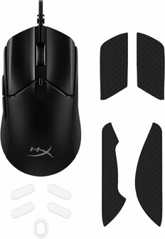 HyperX Pulsefire Haste 2 | Bedrade Gaming Muis | USB-A | 26.000 DPI | Zwart