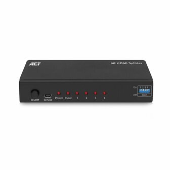 ACT AC7831 HDMI Splitter &ndash; 1 In, 4 Out