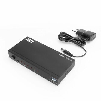 ACT AC7831 HDMI Splitter &ndash; 1 In, 4 Out