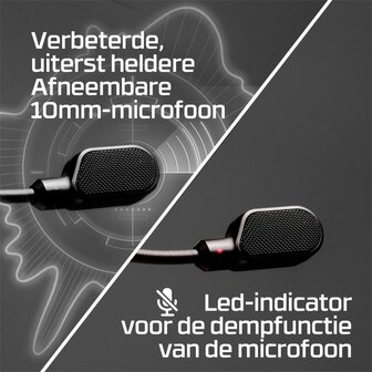 HyperX Cloud III | Bedraade Over-ear Gaming Headset | 3.5mm + USB-A + USB-C | Zwart/Rood