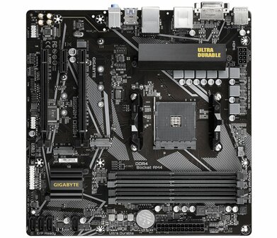 Gigabyte B550M DS3H | Socket AM4 | AMD B550 | 4xDDR4 | Micro-ATX | Moederbord