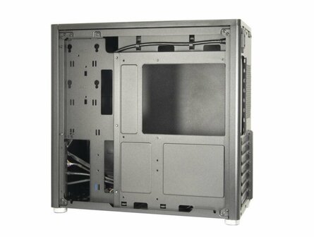 Inter-Tech X2 Duplex Pro | Midi Tower Case | Zwart